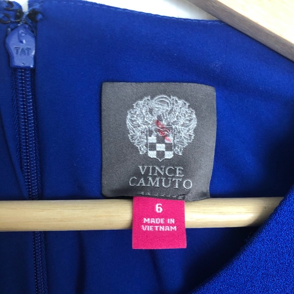 Vince Camuto Shift Dress in Cobalt - Picture 4 of 5